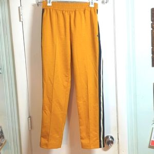 Scotch and Soda Pull on Trousers Track Pants Yellow
